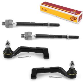 Metrix Premium Chassis Parts - 4 PC Inner & Outer Tie Rod End Kit Fits 05-10 Chrysler 300 AWD, 05-08 Dodge Magnum AWD, 07-10 Charger AWD, Replacement EV800432, ES800431, ES800430, Made in Europe