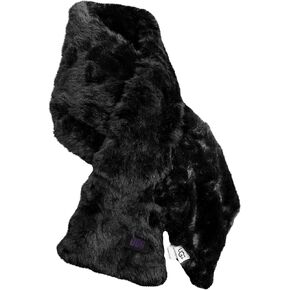 UGG Womens Faux Fur Pull Through Scarf