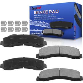 Front Ceramic Brake Pads for 2010-2020 Ford F-150, 2010-2021 Ford Expedition, 2010-2021 Lincoln Navigator Front Brake Pads Set