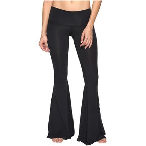 teeki Long Bell Bottom Pant for Women High-Waist Stretchy Flare Bell Bottoms Premium Athletic Pants Retro 70s
