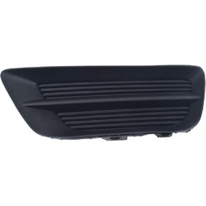 DAT AUTO PARTS Front Left Driver Side Fog Light Lamp Hole Cover Insert Trim Grille Molding Replacement for 2013-2015 Honda Accord Sedan Black Textured Plastic HO1038112 71112T2AA00