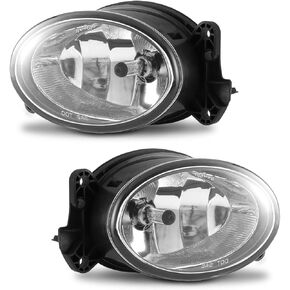 AUTOWIKI Front Bumper Fog Driving Light Assembly OEM Replacement Series for 07-09 Mercedes Benz E320 / E350 / E63 AMG/ R320 /R500/R63 2PCS