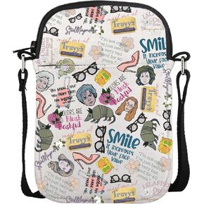 POFULL Magnolias Movie Inspired Crossbody Bag for Fans Gift