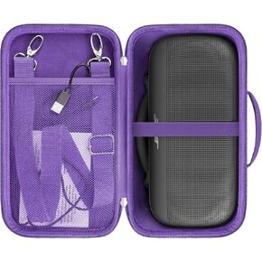 Hard Travel Case for New Bose SoundLink Max Large Portable Waterproof Bluetooth Speaker Protective Carrying Pouch Bag with Mesh Pocket fit USB-Cable and Other Small Accessories, Blue in Saudi Arabia