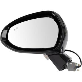 TRQ Left Mirror Drivers Side Compatible with 2021 Kia K5 KI1320245