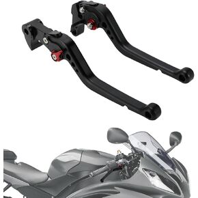 Motorcycle Brake Clutch Lever Set CNC Levers Handle Adjustable for YZF R1 2004-2008 YZF R6 2005-2016 Dirt Bike Blue
