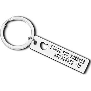Boyfriend Gifts Keychain Couple Gift Anniversary Jewelry Gift for Wife Husband Valentines Day Gift for Girlfriend Boyfriend Birthday Christmas Wedding Engagement Gift for Him Her