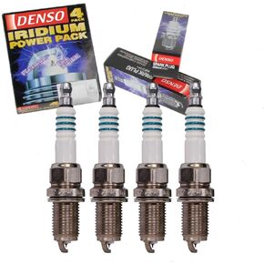 4 pc DENSO Iridium Power Spark Plugs compatible with Toyota Tacoma 2.4L 2.7L L4 1995-2004