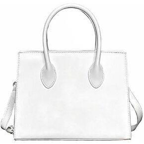 حقيبة يد من جلد الغزال البني بمقبض علوي للنساء حقائب حمل للعمل in Kuwait