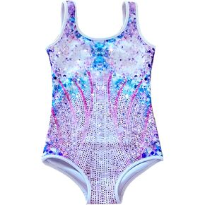 Girls Birthday Outfit Costume Kids Fans Sparkles Lover Bodysuit Leotard Halloween Birthday Party Cosplay