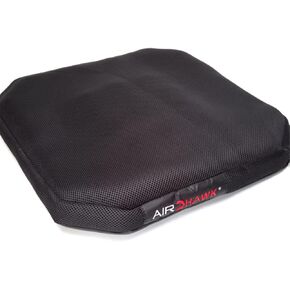 Airhawk Lightweight Portable Truck Seat Cushion for Long Sitting - Tailbone & Lower Back Pain Relief - Includes Mesh Cover, Insert, Hand Pump
