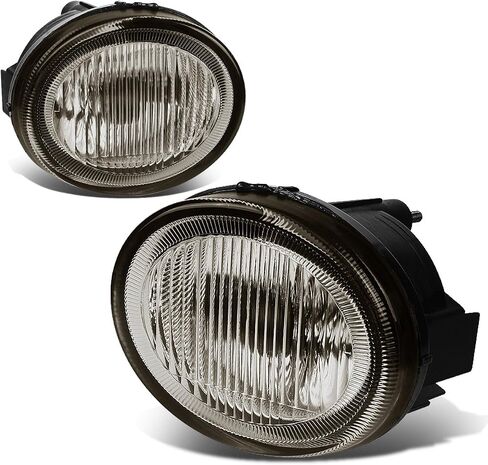 DNA MOTORING FL-ZTL-166-SM Front Bumper Fog Light Driver & Passenger Side Enhance visibility [Compatible with 02-03 Nissan Maxima] in Saudi Arabia