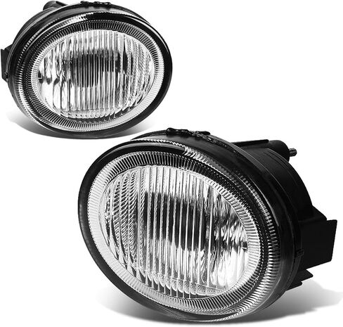 DNA MOTORING FL-ZTL-166-SM Front Bumper Fog Light Driver & Passenger Side Enhance visibility [Compatible with 02-03 Nissan Maxima] in Saudi Arabia