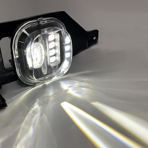 LED Fog Lights for 2005 2006 2007 F250 F350 F450 F550 super duty & 2005 Excursion Driving Lamps Assembly Set L&R Side- Clear Lens in Saudi Arabia