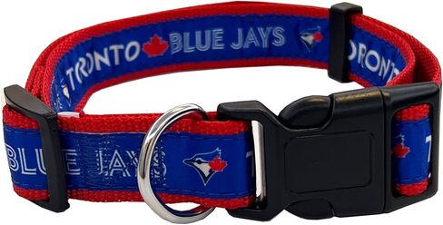 طوق MLB PET للكلاب من أتلانتا بريفز، مقاس متوسط. طوق فريق البيسبول للكلاب والقطط. طوق للكلاب والقطط لامع وملون مرخص من MLB in Kuwait