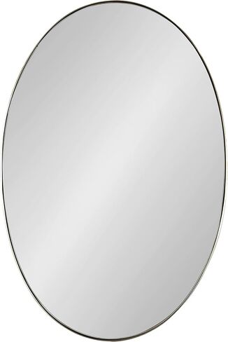 مرآة حائط بإطار بيضاوي من كيت آند لوريل رولو، مقاس 20 × 30، ذهبي in Kuwait