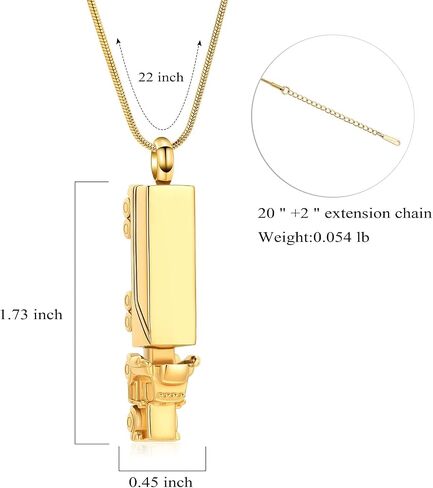 Urn Necklace for Ashes for Men Truck Cremation Jewelry Adults Stainless Steel 18 Wheeler Semi Truck Keepsake Urn Pendant Ashes Memorial Necklaces Jewelry Locket Gifts in Kuwait