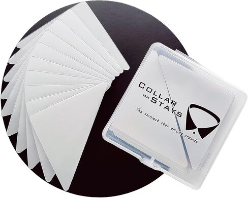 Collar Stays for Polo Shirts, No Curl Collar Polo Shirt Collar Stays, Polo Shirt Collar Fixed Great for Any Shirt with Collar in Saudi Arabia