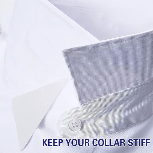 Collar Stays for Polo Shirts, No Curl Collar Polo Shirt Collar Stays, Polo Shirt Collar Fixed Great for Any Shirt with Collar in Saudi Arabia