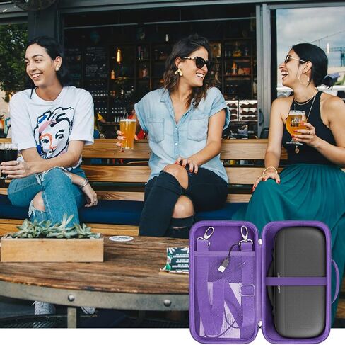 Hard Travel Case for New Bose SoundLink Max Large Portable Waterproof Bluetooth Speaker Protective Carrying Pouch Bag with Mesh Pocket fit USB-Cable and Other Small Accessories, Blue in Kuwait