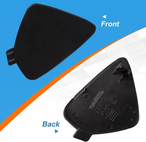 Front Bumper Tow Hook Cover Towing Eye Cap Fit for Volvo XC60 2014 2015 2016 2017 31323767 31323767-2 398215624 (Unpainted, Right Passenger Side) Xinpinsai in Kuwait