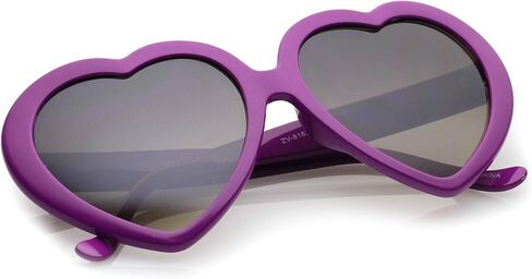 zeroUV Women's Oversize Gradient Lens Heart Sunglasses 55mm in Saudi Arabia