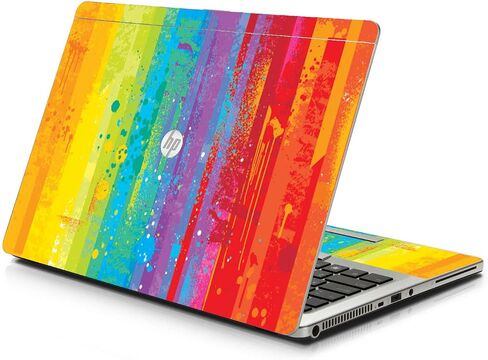 ملصق لاصق للحماية من الفينيل من LidStyles متوافق مع HP Elitebook Folio 9480m (MTS #1 (ألومنيوم)) in Saudi Arabia