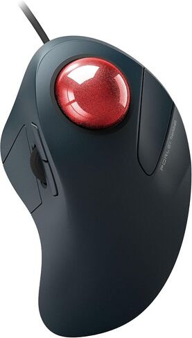 Wired Trackball Mouse, Easy Index Finger Control, Ergonomic Comfort Design Reduces Muscle Strain, Precision and Smooth Tracking, Compatible for PC, Laptop, Windows, Mac-Purple in Saudi Arabia