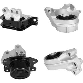 OCPTY 4 PCS Engine Motor Mount and Transmission Mount Set Compatible for Chevrolet Equinox/for GMC Terrain 2010-2017, 2.4L # A5659 A5562 A5618 A5633