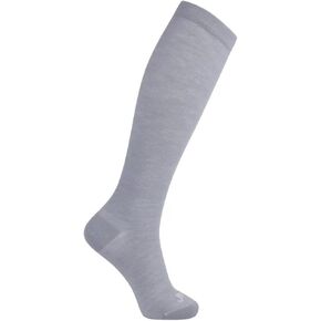 ja vie JAVIE Lightweight Merino Wool Comfy Compression Socks Graduated 15-20mmHg Knee High Stockings for Women & Men Running