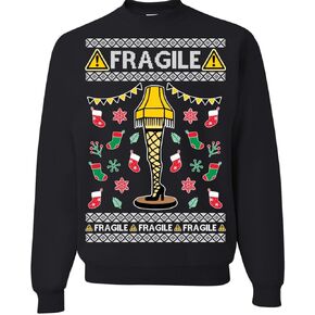 "Christmas Story Fragile Leg Lamp Ugly Christmas Sweater Sweatshirt – Your Ultimate Choice for Holiday Humor!