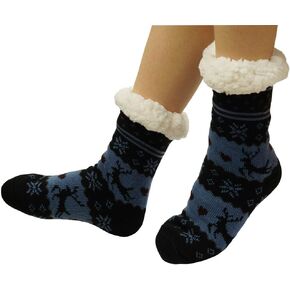 جوارب MaxNova النسائية الشتوية الدافئة المصنوعة من الصوف الغامض هدية عيد الميلاد in Kuwait