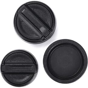 3Pcs Magnetic Keyhole Covers Replacement Compatible with Jeep Wrangler JL & Gladiator JT 2018-2024 Key Cover Protector Accessories