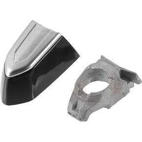 ACROPIX Front Left Door Lock Cylinder Cover Cap Fit for Cadillac CTS - Pack of 1 Black