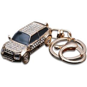 Car Model Keychain with Key Ring, Metal Car Interior Accessories Key Chains for Car Keys (Red)