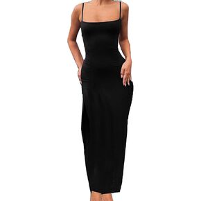 Long Bodycon Dress Maxi Bodycon Dress for Women Maxi Slip Dress Long Fitted Dresses for Women Fitted Maxi Dress Bodycon
