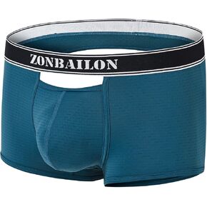 Mens Open Back Underwear Sexy Open Front Boxer Briefs Erotic Backless Panties For Bottom