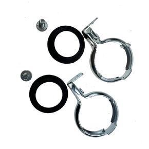 1K0898380 8E0898380 Air Conditioning Condenser Heater Core Seal Repair Kit Core O-Ring Kit for Audi A4 B6 B7, silver