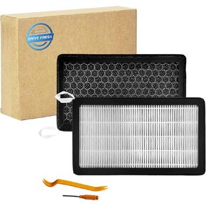 2024 Upgraded HEPA Cabin Air Filter for Tesla Model Y/3 - New Version with Enhanced Durability, All-Weather 3X Strength & Installation Kit, Fits Model Y & Model 3 (2016-2024), 2-Pack