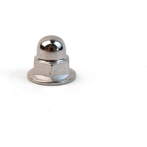Genuine Volvo 968458, Chrome License Plate Nuts (Set of 4)