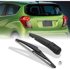 Rear Windshield Wiper Arm Blade Assembly Kit Compatible with 2016-2022 Chevrolet Spark, Rear Window Wiper Replacement 95391372, 95391371, 95089532