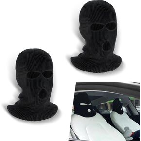 Ajxn 2 PCS Car Headrest Cover, 7.87In x 15.74In Fabric Vehicle Seat Headrest Trim, Personalized Design, Universal Automotive Interior Headrest Protectors Accessories for SUV Truck SUV (White)