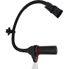 1 Pack Car Engine Crankshaft Position Sensor, Soft Durable Vehicle Crankshaft Sensor Wiring Harness, Replacement Parts OEM #39180-2B000 391802B000, Compatible with Modern (Black)