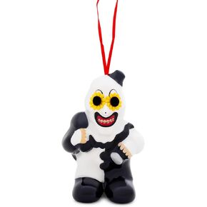 Terrifier Art The Clown 4-Inch Shatterproof Decoupage Ornament | Festive Christmas Tree Decoration