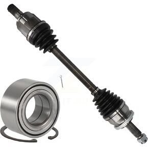 Kugel Front Left (Driver Side) CV Axle Drive Shaft Complete Assembly And Wheel Bearing Kit Replacement For 2011-2012 Hyundai Sonata 2.4L with GAS engine Automatic transmission 8th Digit of VIN is C