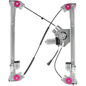 741-969 Rear Right Power Window Regulator with Motor Passenger Side for Ford F-150 Lobo 2004-2008 Lincoln Mark LT 2006-2008 Crew Cab Pickup, FO1551126 4L3Z1627000AA 6L3Z1627000AA