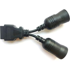 OBD 6Pin+9Pin J1708+J1939 Cable for Diesel Truck