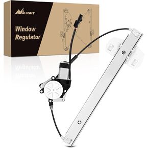 Nilight 748-912 Window Regulator and Motor Front Driver Side Compatible with Jeep Wrangler 2007-2017 Sport Utility,Wrangler JK 2018 Sport Utility 2010 2011 2012 2013 2014 2015 2016 2017
