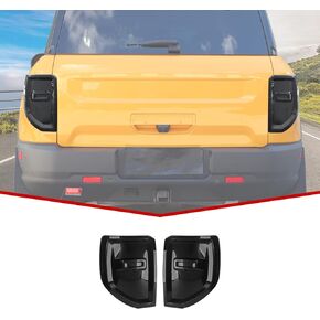 JeCar Smoked Taillight Covers Brake Light Guards Exterior Accessories Compatible with Ford Bronco Sport 2021-2023