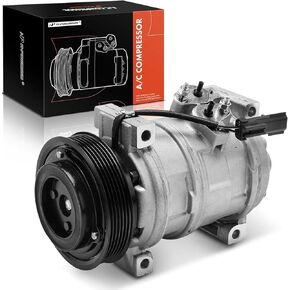 A-Premium A/C Compressor with Clutch Compatible with Jeep Liberty 2.8L 2005-2006